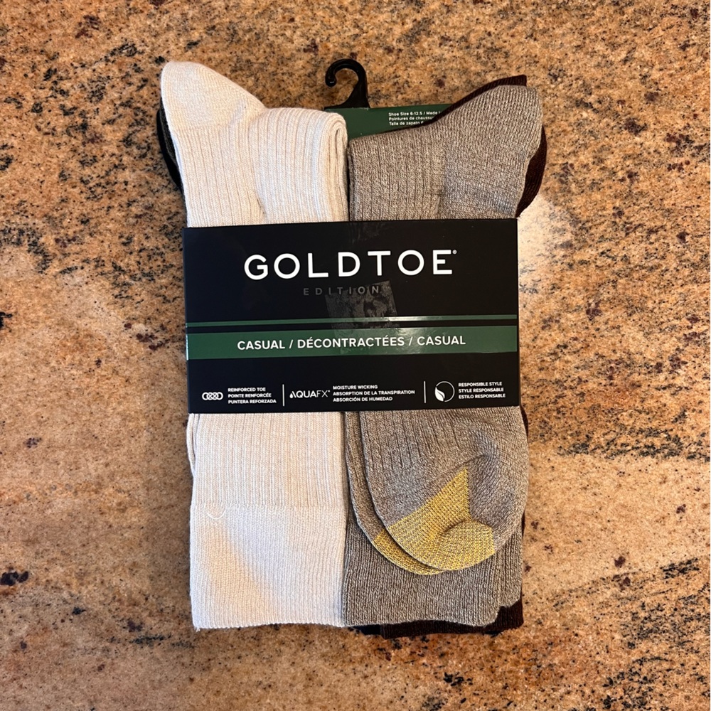 Gold Toe Socks -6 pack